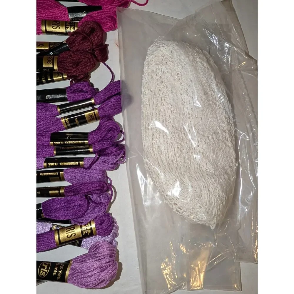 Lot Of 181 IRIS 6-Strand Cotton Embroidery Floss Lot Multicolor Made in Mexico